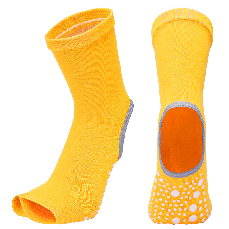Non-Slip Yoga Socks for Women Yellow