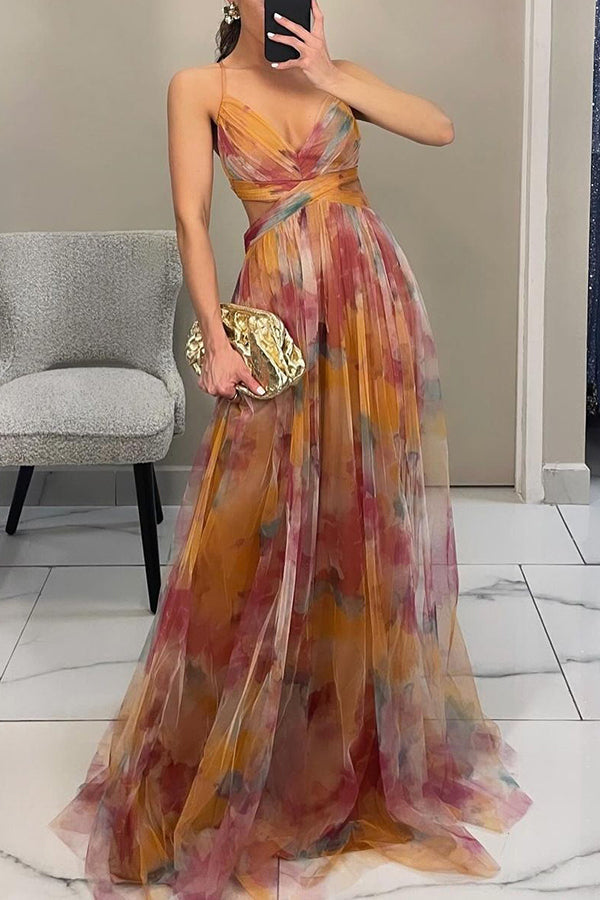 Hazel | Robe longue plissée élégante pour femme
