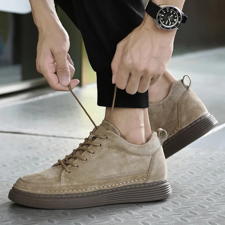 Men's Leather Navarro Shoes - Stylish and Durable Footwear-MODAUTLET