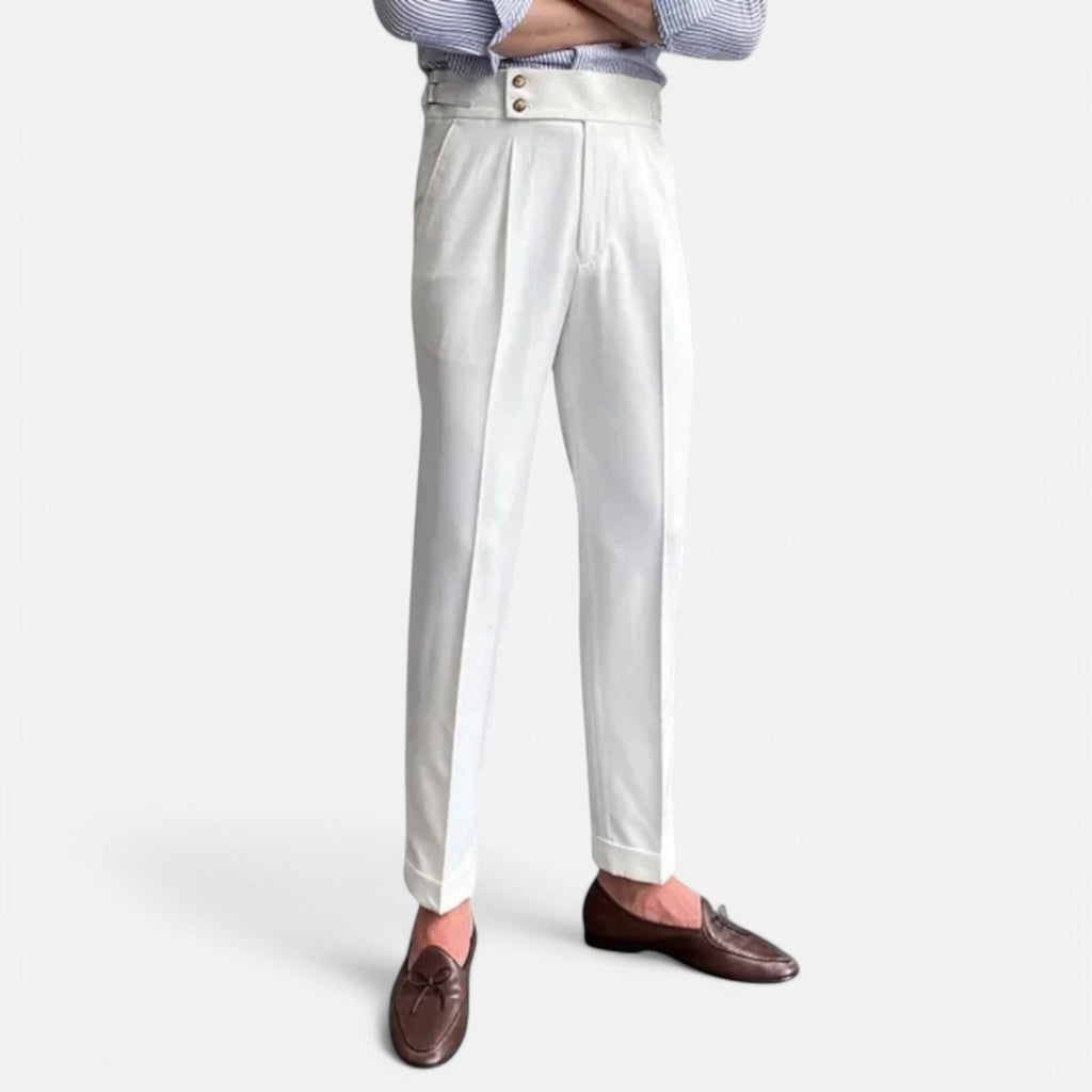 Men's Tailored High-Rise Trousers