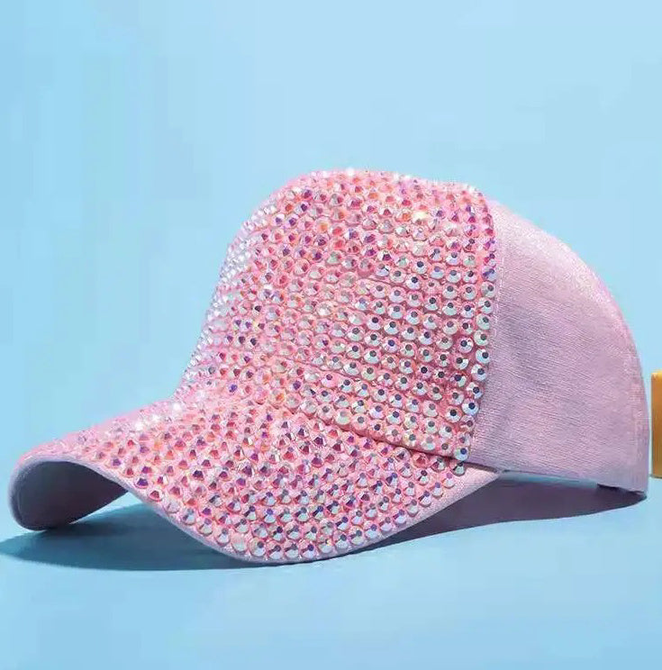 Cappellino da baseball con diamante LED e luce integrata