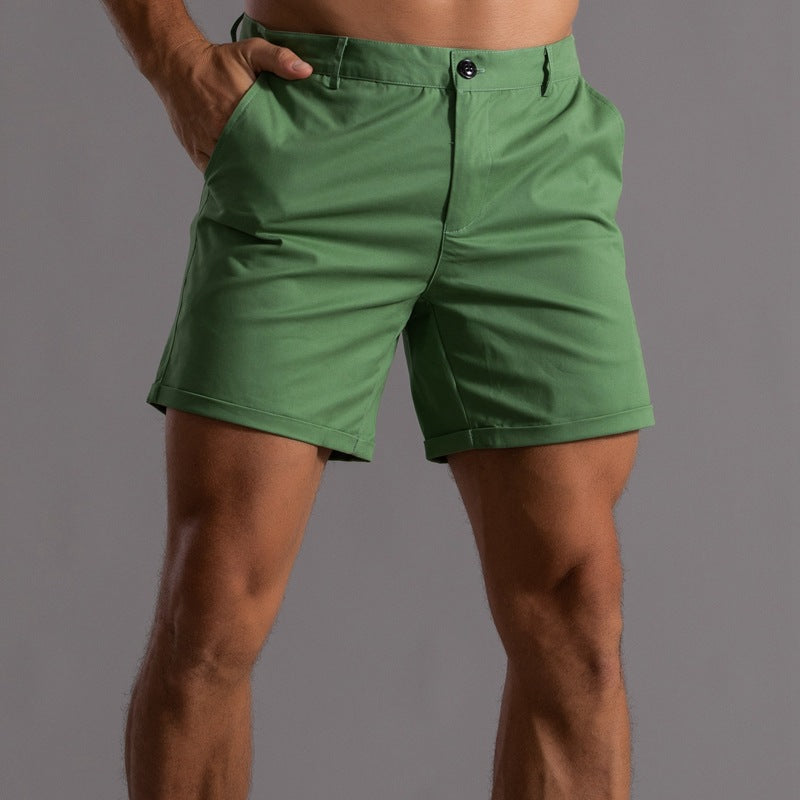 Men's Linen Shorts With Pockets For Summer Comfort All Day Green