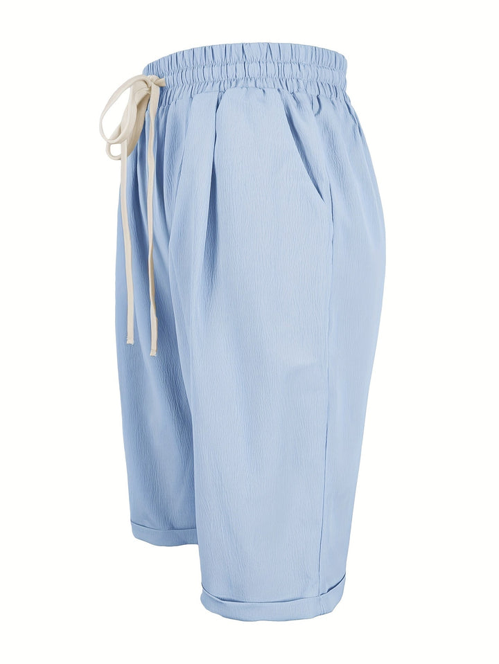 Women's Relaxed Capri Pants-MODAUTLET