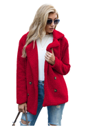 Cozy Fleece Jacket for Ultimate Comfort Red