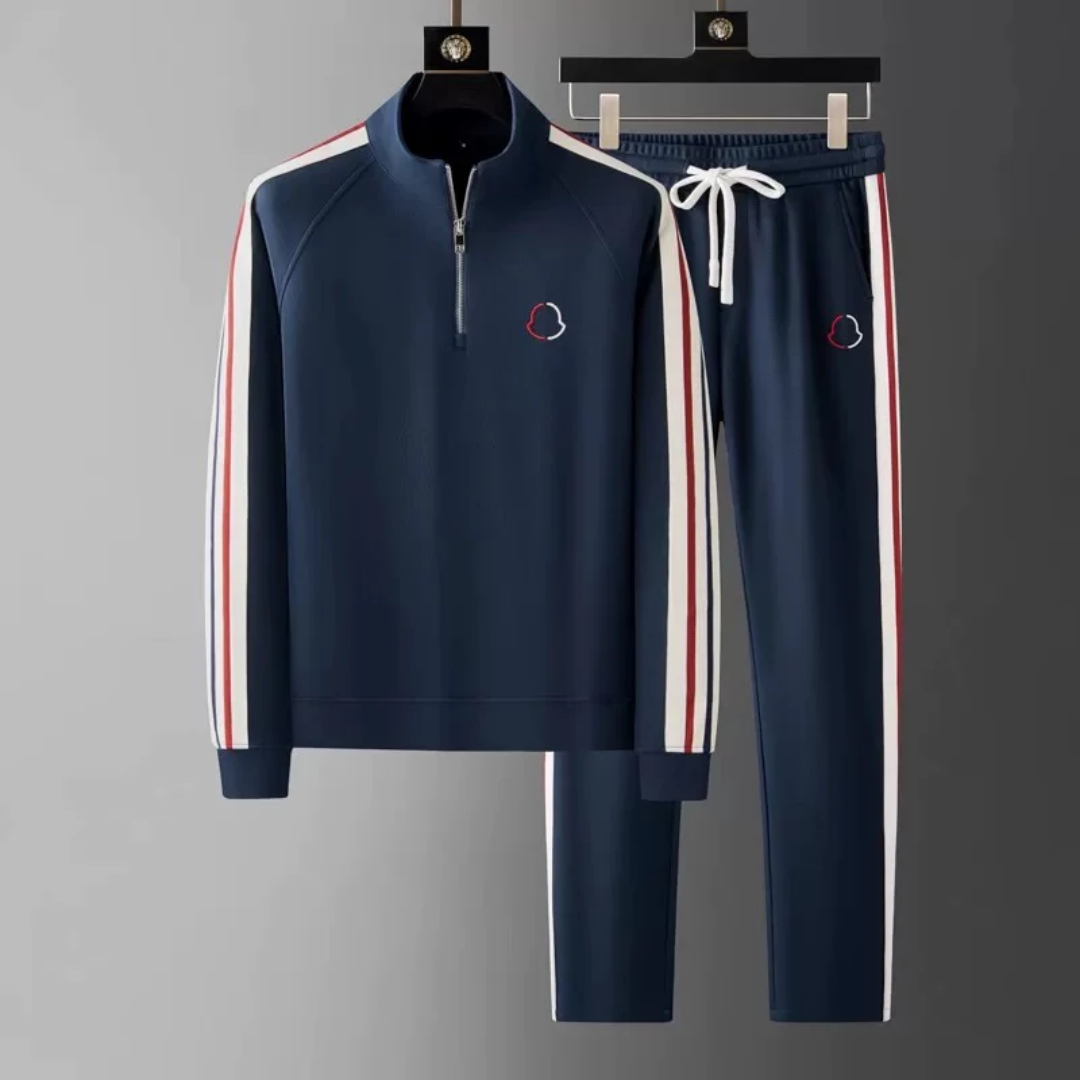 Premium Tracksuit Set by Echelon Royal Navy