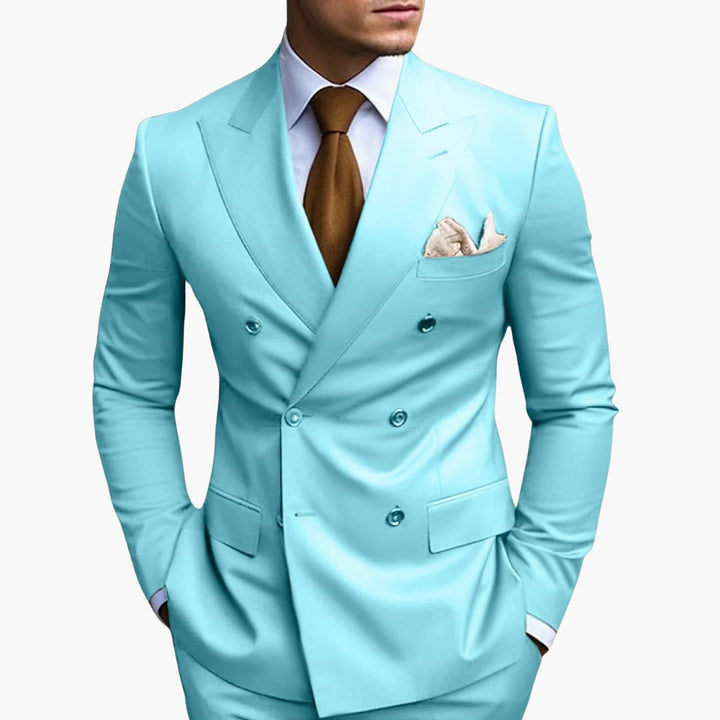 Men's Stylish Double-Breasted Suit