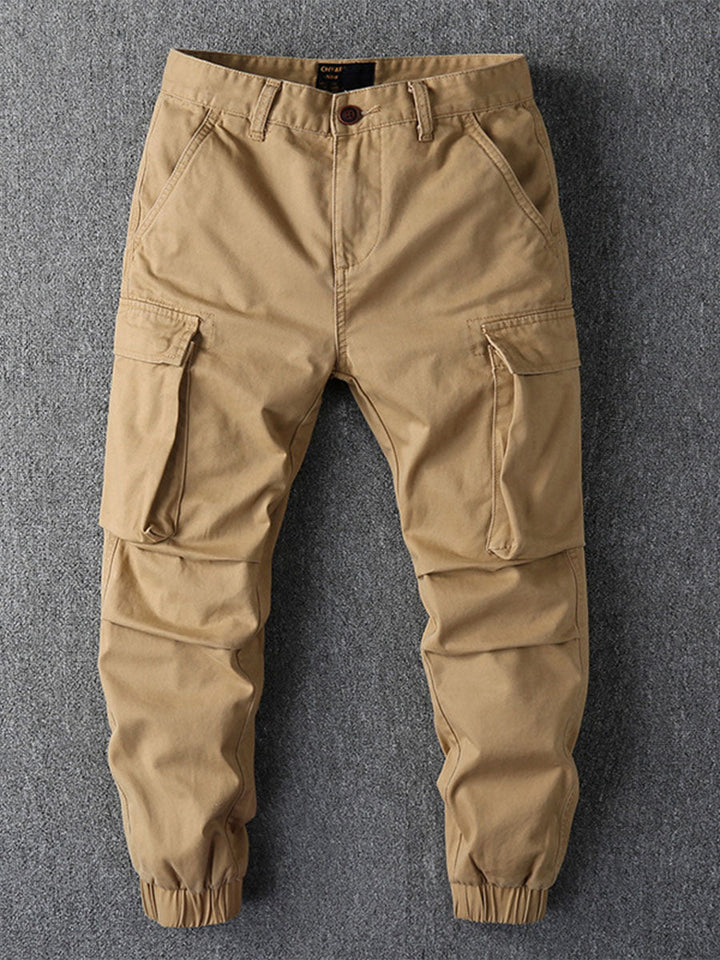 Men's Camo Cargo Jogger Pants