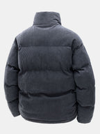 Stylish Corduroy Puffer Jacket