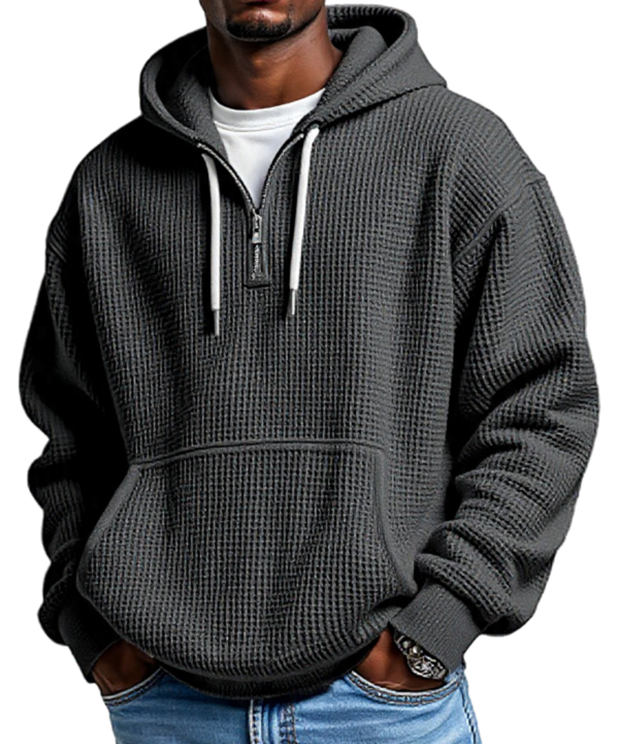 Men's Stand-Collar Zip Pocket Shirt-MODAUTLET