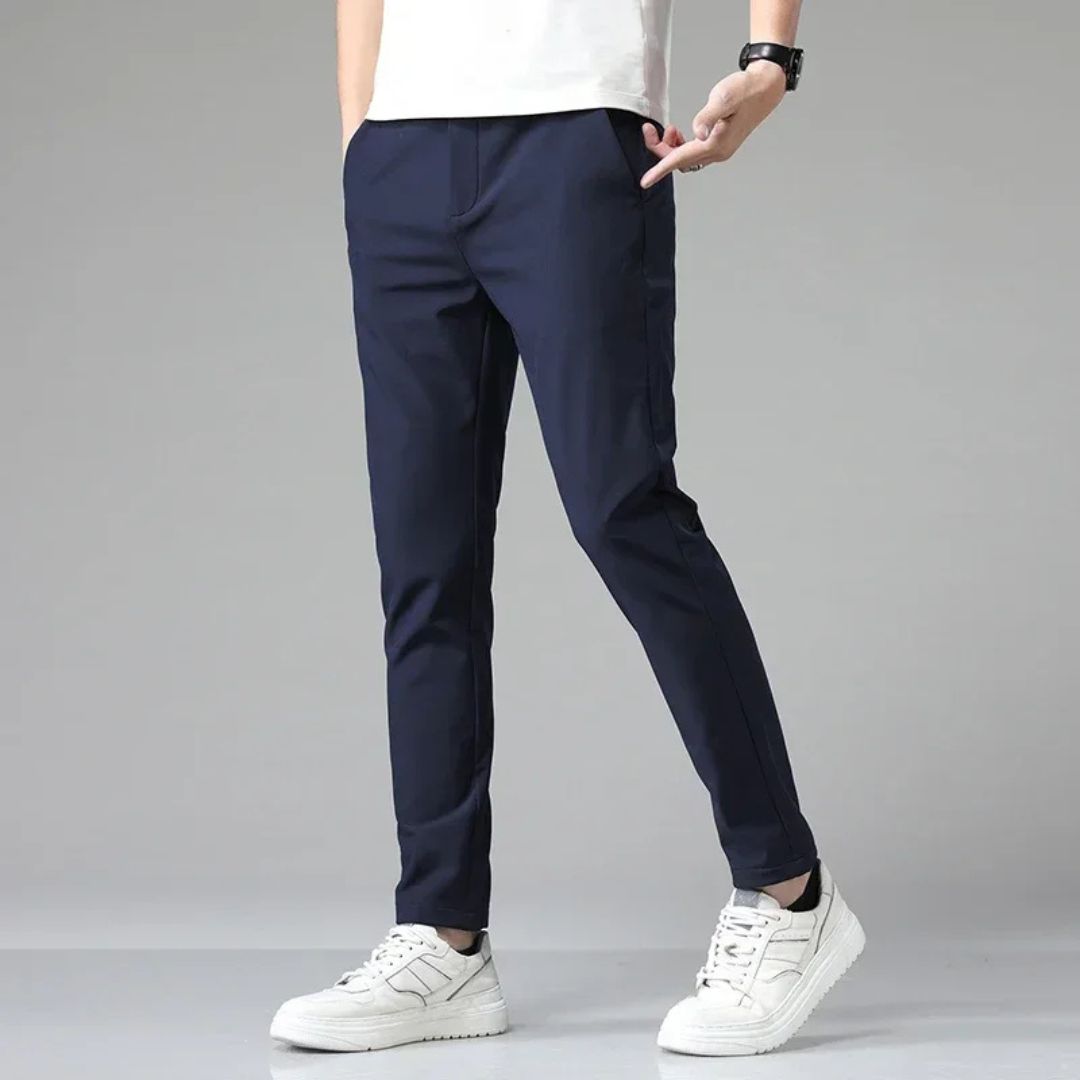 Herre Slim Fit Business Casual Chinos
