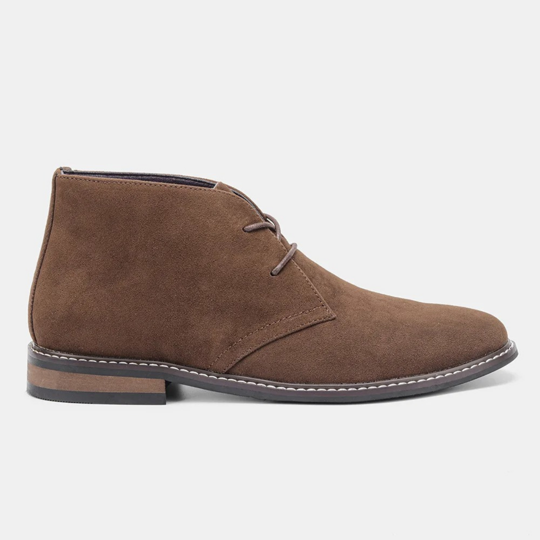 Timeless Suede Chukka Boots for Men-MODAUTLET