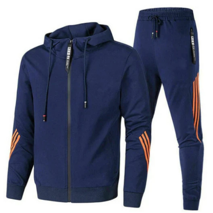 Chándal deportivo para hombre | Conjunto elegante de ropa deportiva de dos piezas