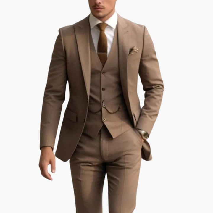 Eleganter Herren-Hochzeitsanzug | Komplettes Outfit