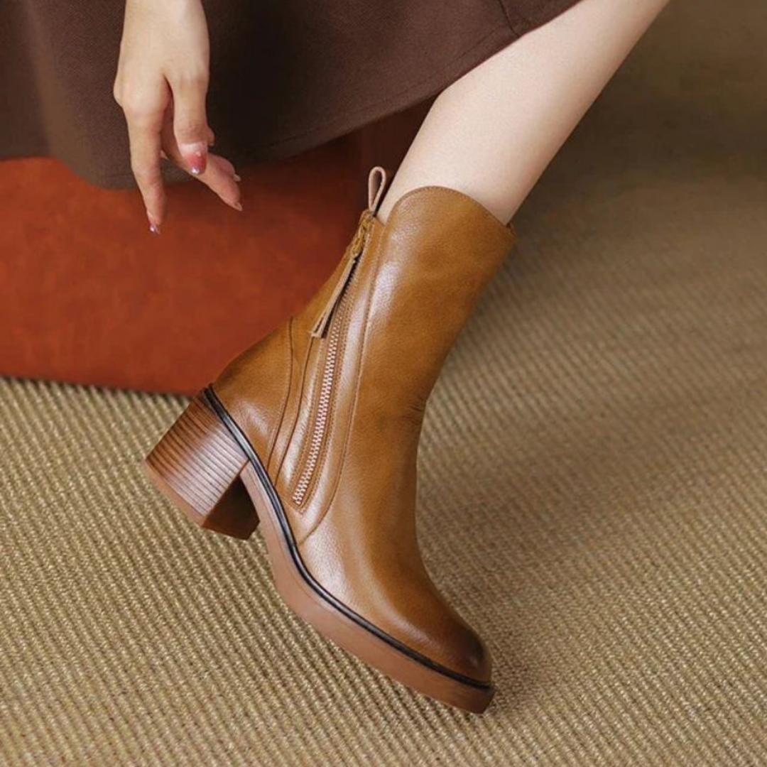 Women's Fashion Mid-Calf Boots-MODAUTLET