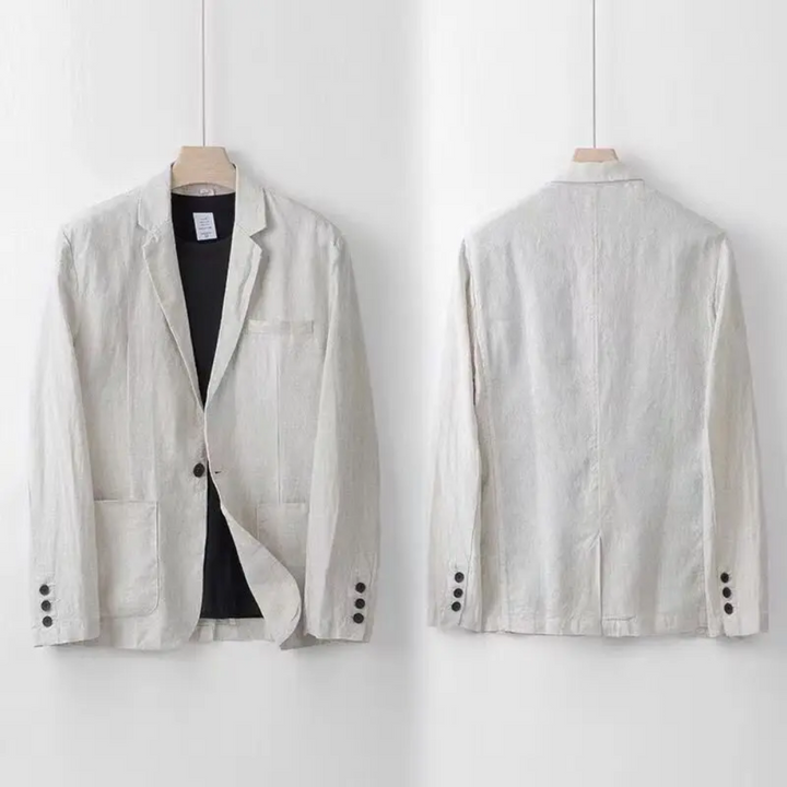 Men's Casual Button Cardigan and Pant Set