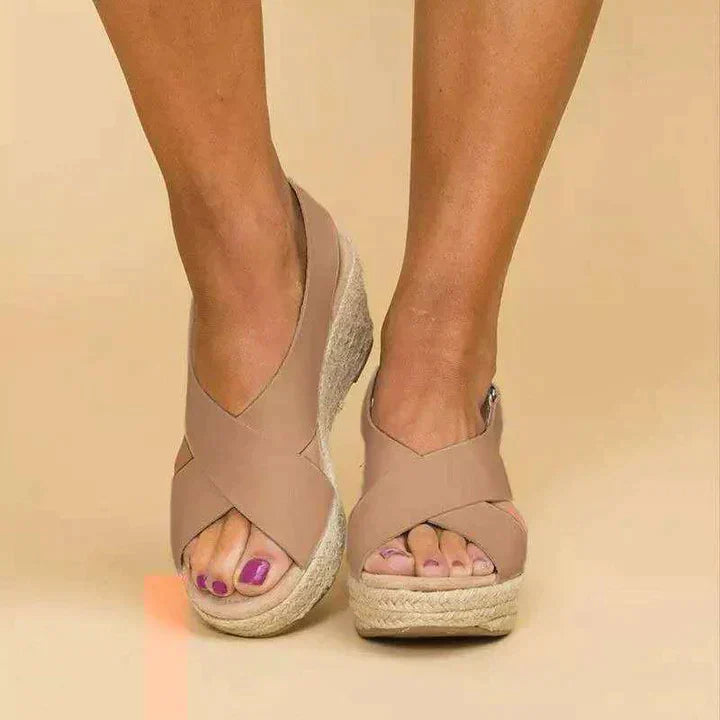 Women's Orthopedic Fashion Sandals Beige