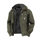Heavy Duty Vintage Jacket - Durable Style Green