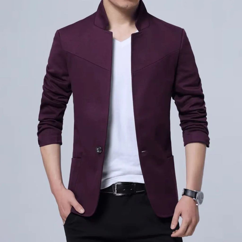 Executive Blazer for Professionals Dark Purple