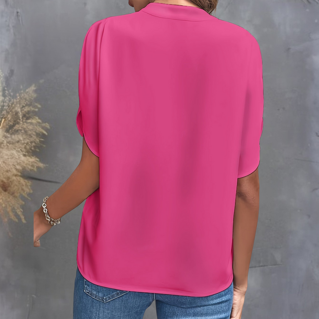 Womens's Elegant V-Cut Top