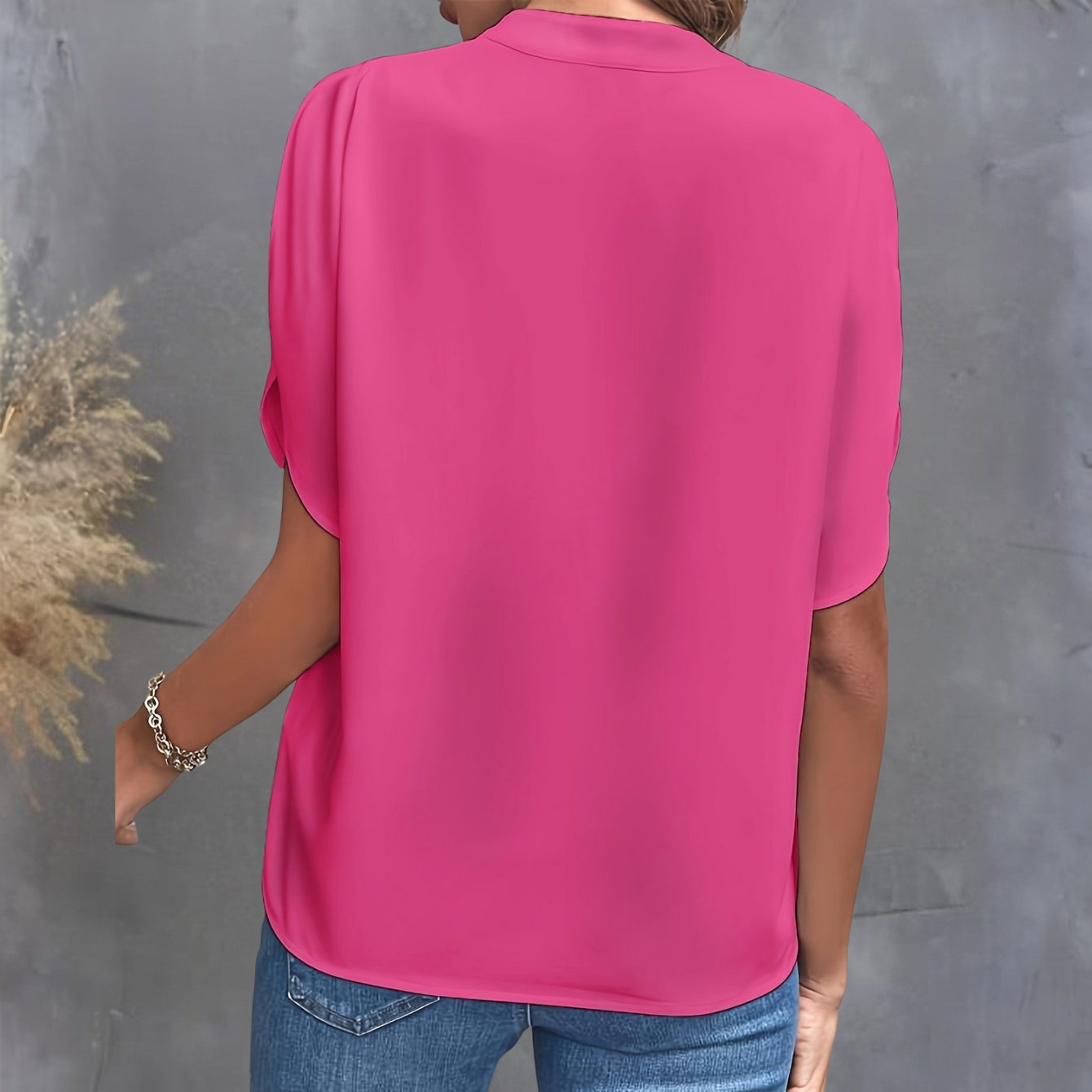 Womens's Elegant V-Cut Top