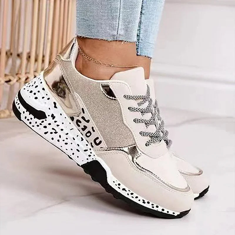 Women's Comfort Fit Orthopedic Walking Sneakers