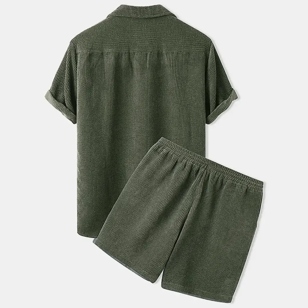 Retro Corduroy Casual Set-MODAUTLET