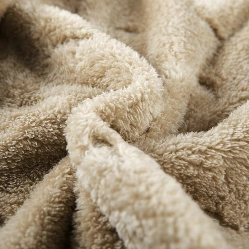 Herren-Steppweste mit Sherpa-Futter