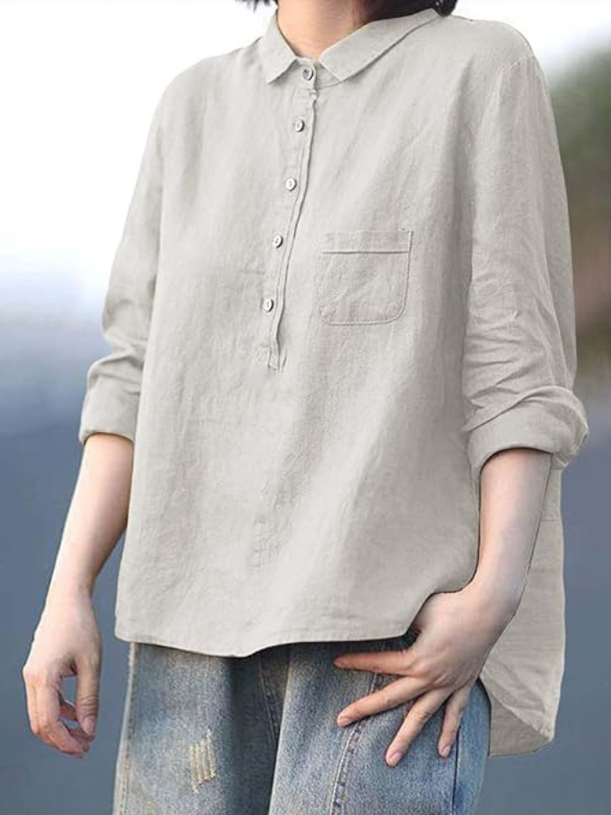 Women's French Vintage Blouse-MODAUTLET