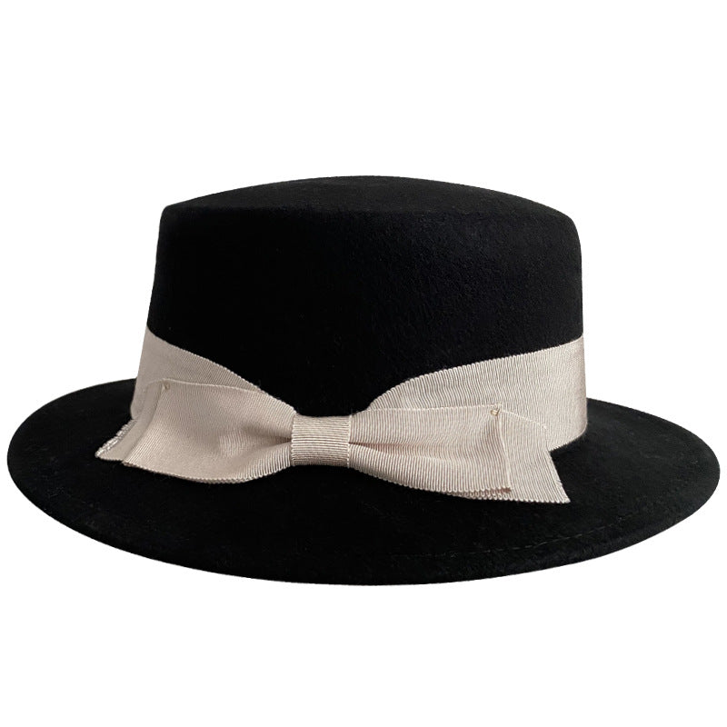 Japanese and Western Style Retro Flat-brimmed Cap