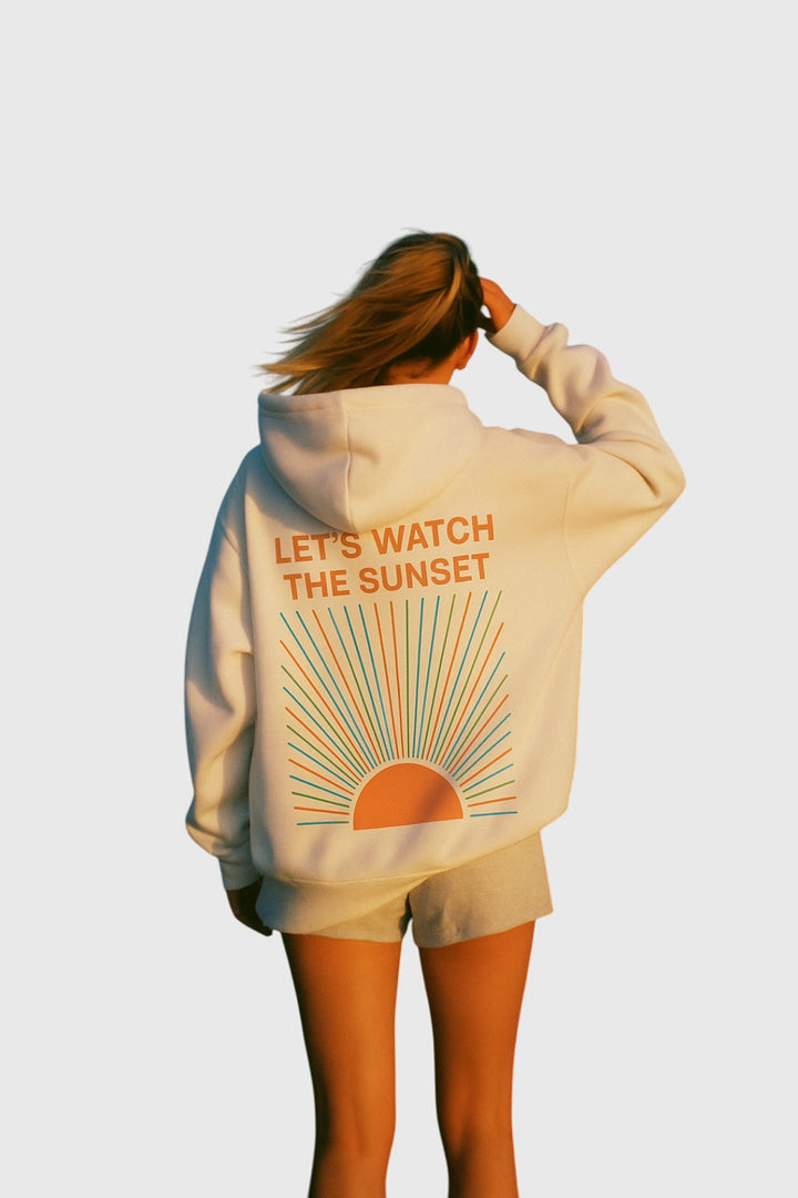 Women's Relaxed Sunset Hoodie
