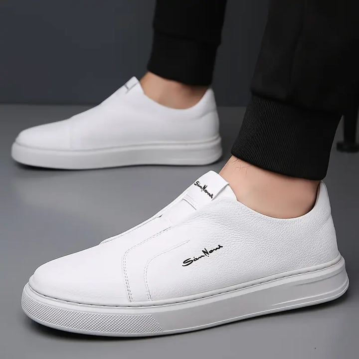 Men's Slip-On Canvas Sneakers - Harbour Style-MODAUTLET