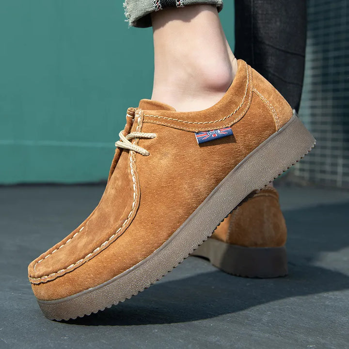 Men's Stylish Leather Loafers-MODAUTLET