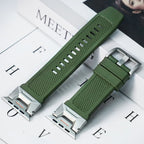 Flexible Apple Watch Band for Comfort and Style Olive Green