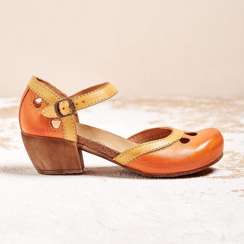 Orthopedic Sandals With Low Heel For All Day Comfort-MODAUTLET