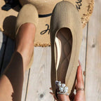 Women's Comfy Anti-Slip Breathable Pumps Khaki