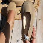 Women's Breathable Non-Slip Shoes for Comfort and Style Khaki