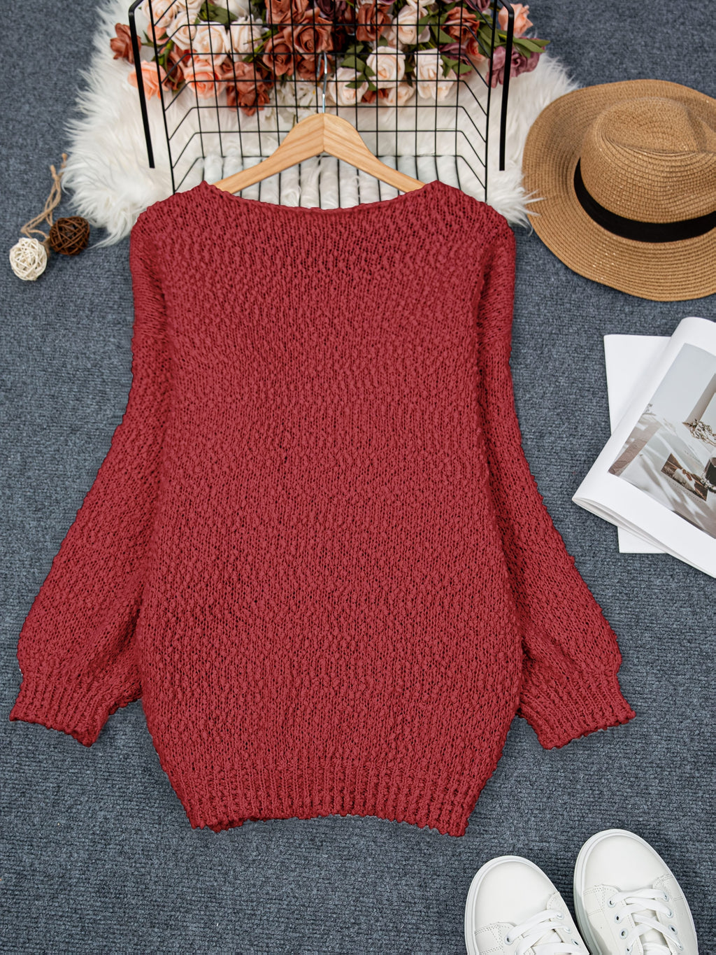 Women's Cozy Long Sleeve Sweater