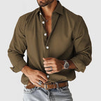 Men's Smart & Stylish Shirt Brown