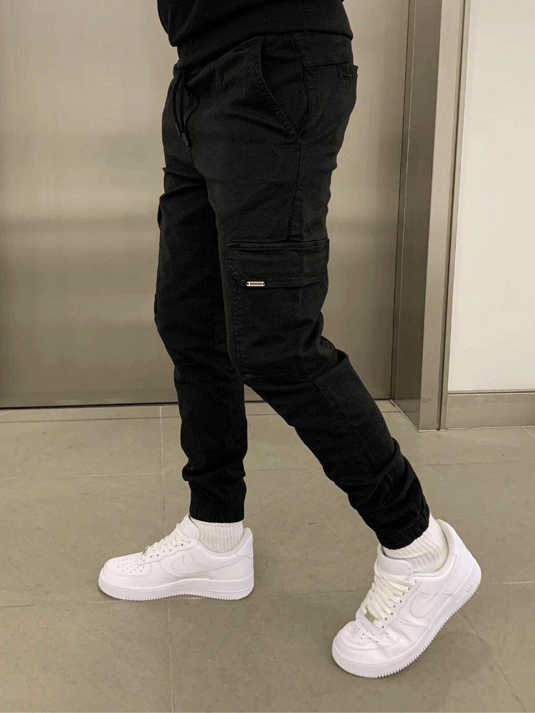 Herren-Cargohosen mit Kordelzug für Komfort und Stil