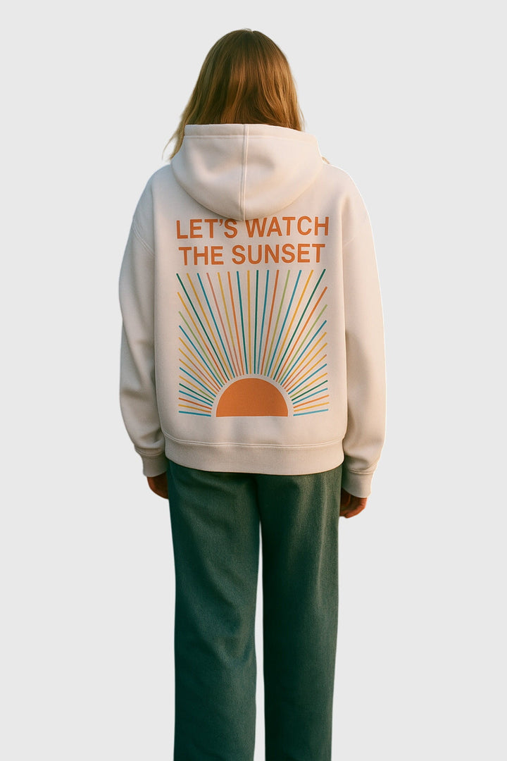 Women's Relaxed Sunset Hoodie