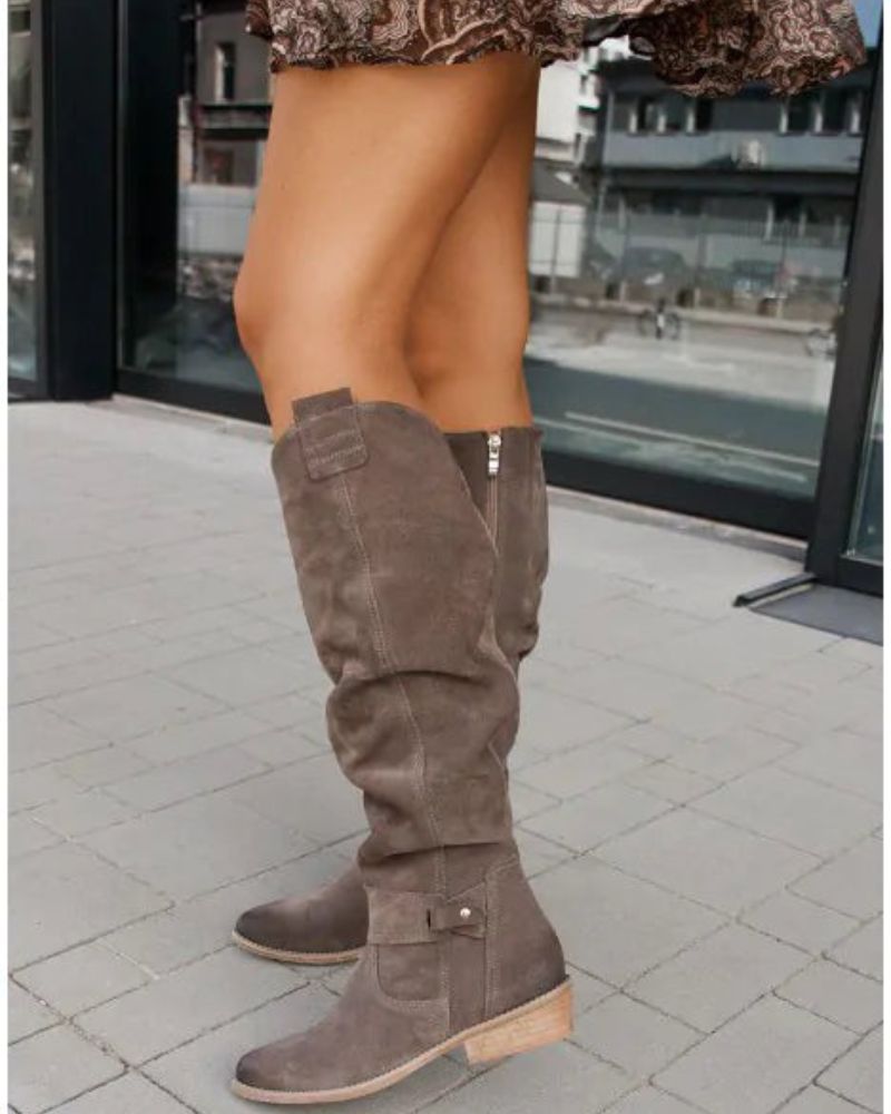 Women's Elegant Longline Boots