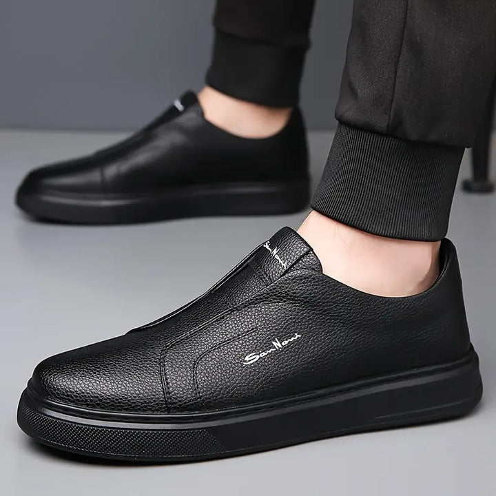 Men's Slip-On Canvas Sneakers - Harbour Style-MODAUTLET