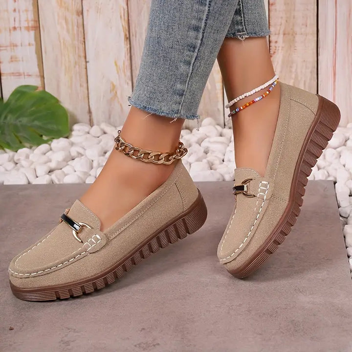 Women's Stylish Moccasin Shoes-MODAUTLET