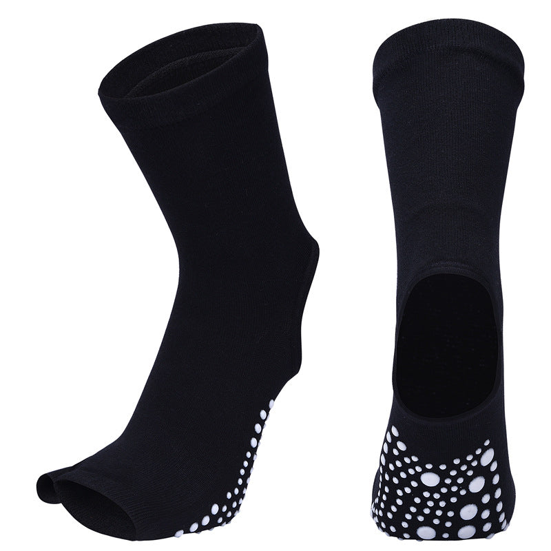 Non-Slip Yoga Socks for Women Black