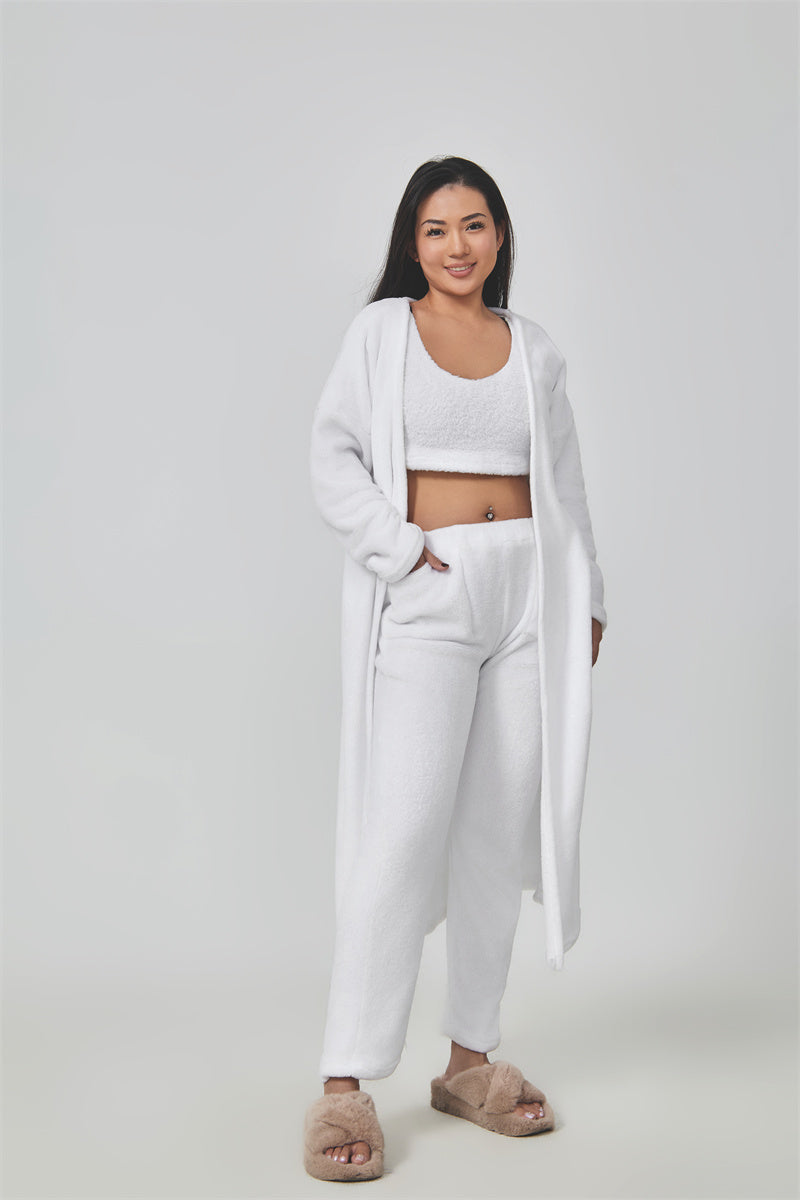 Cozy 3‑Piece Women's Lounge & Pajama Set-MODAUTLET