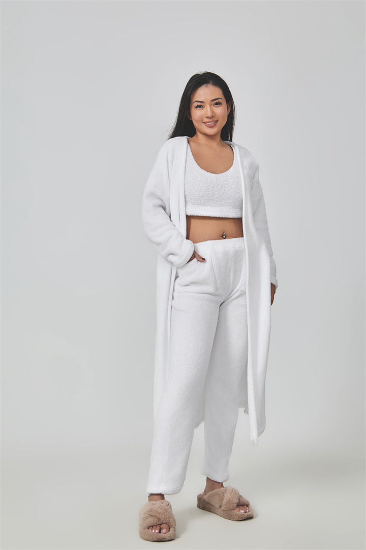 Cozy 3‑Piece Women's Lounge & Pajama Set-MODAUTLET