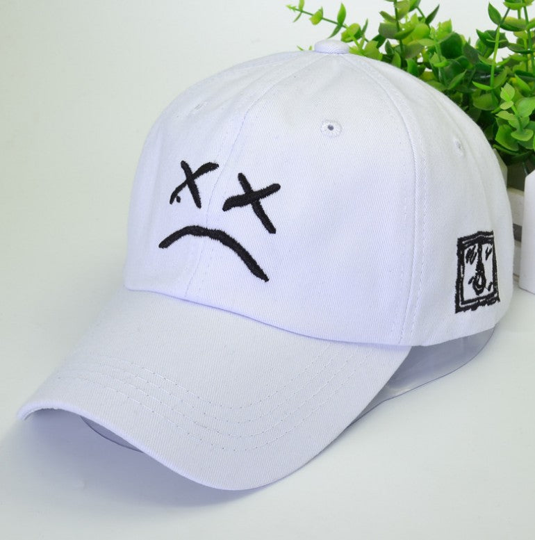 Cry Face Baseballkappe für lässigen Stil und Komfort
