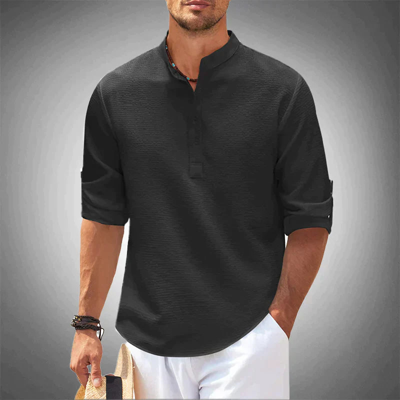 Maurice | Stylish Men's Shirt Black