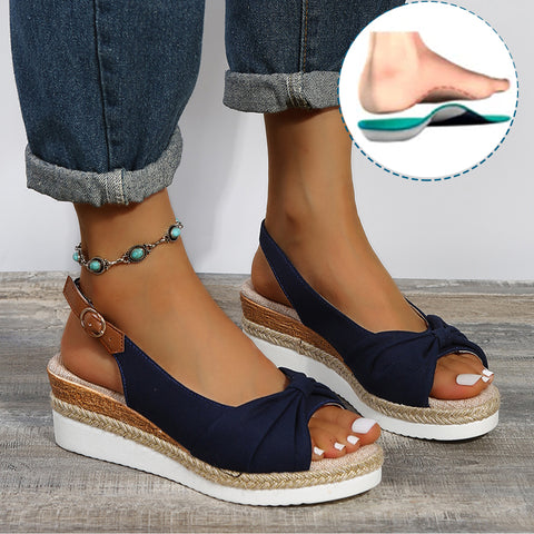 Women's Orthopedic Summer Sandals for All-Day Comfort Blue