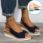 Women's Orthopedic Summer Sandals for All-Day Comfort Blue